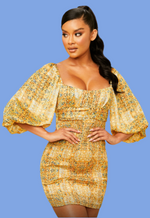 Load image into Gallery viewer, Sunset Groove Mini dress
