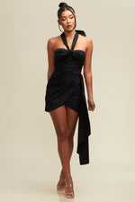 Load image into Gallery viewer, BLACK DAHLIA DRESS
