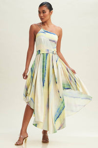 BORA ONE SHOULDER DRESS