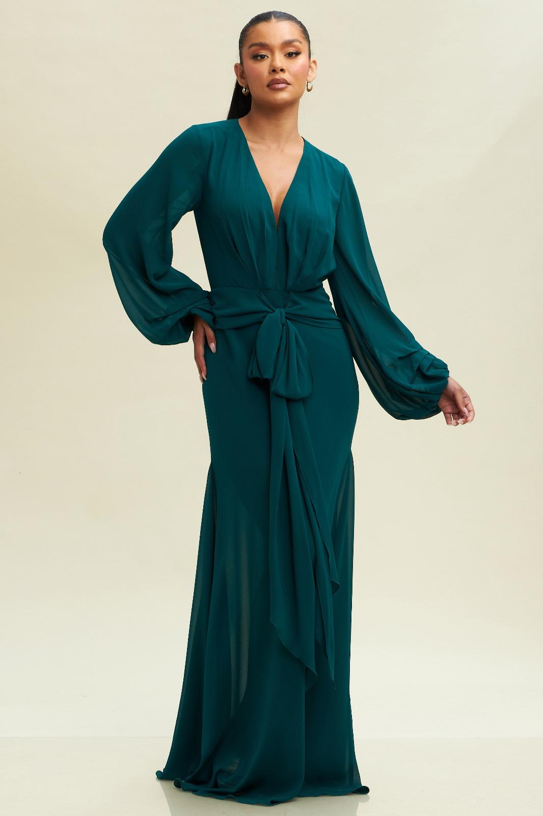 Emerald Grace Gown