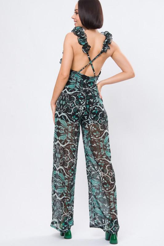Emerald Envy Jumpsuit