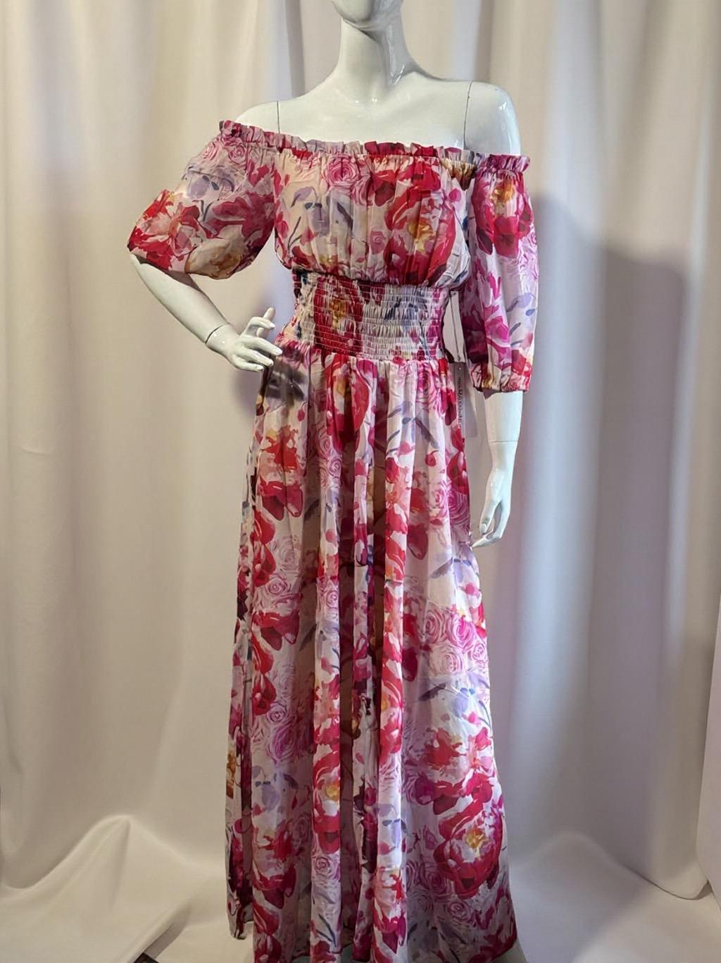 Floral maxi dress