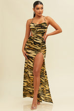 Load image into Gallery viewer, Abbie Animal Print Dress
